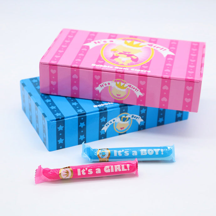 Bubble Gum Cigars - boy and girl