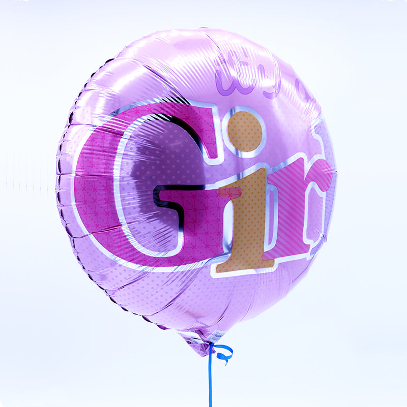 Mylar Helium Balloon - Baby Girl