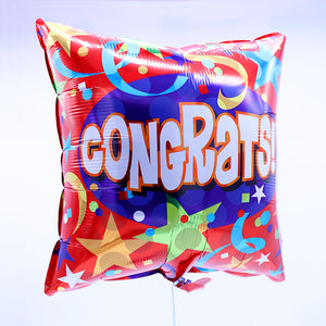 Mylar Helium Balloon - Congrats!!
