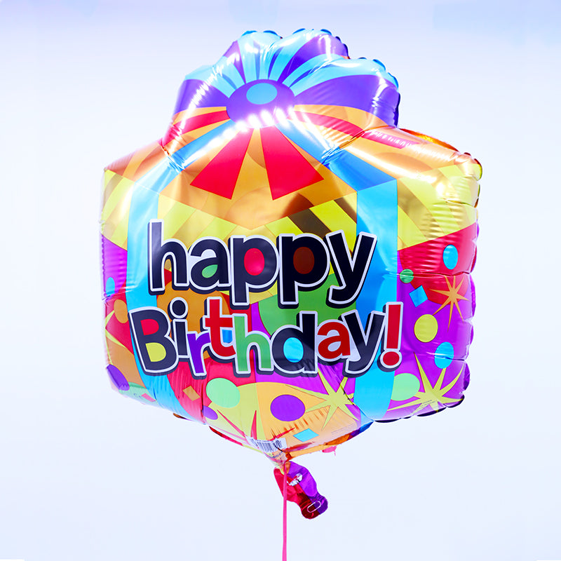 Amazon.com: Inflated Happy Birthday Balloon Surprise Box (4) - Birthday  Gifts For Women And Birthday Card For Mom, New Birthday Gift Ideas -  Shipped Helium Foil Balloons Bouquet, Order Cute Gifts For