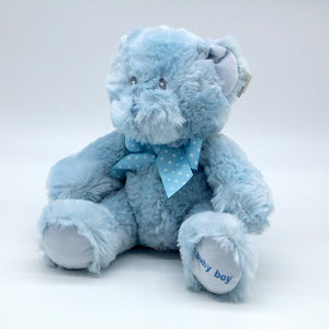 Blue Teddy Bear Stuffed Animal