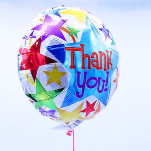Mylar Helium Balloon - Thank You